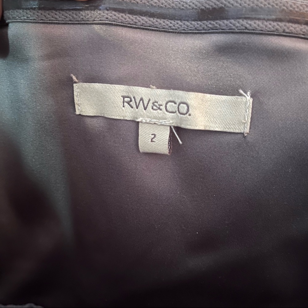 ✨ HP✨  Silver grey cocktail dress. RW&CO.  Size 2. Like new. - Picture 3 of 4